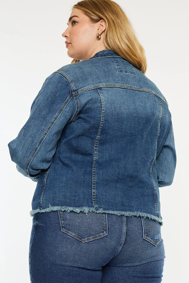 Loren Denim Jacket (Plus Size)