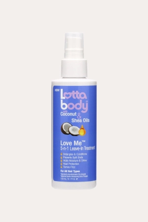 LOTTABODY COCONUT & SHEA OILS LOVE ME 5-N-1 LEAVE-IN TREATMENT 5.1oz