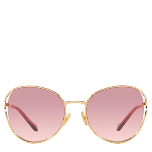 Miu Miu Metal Woman Sunglass Gold 53ys