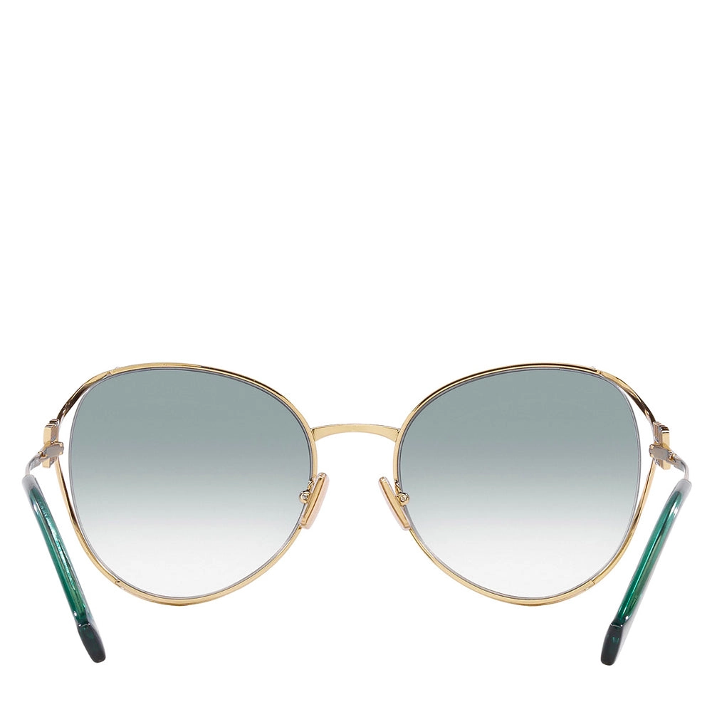 Miu Miu Metal Woman Sunglass Pale Gold 53ys