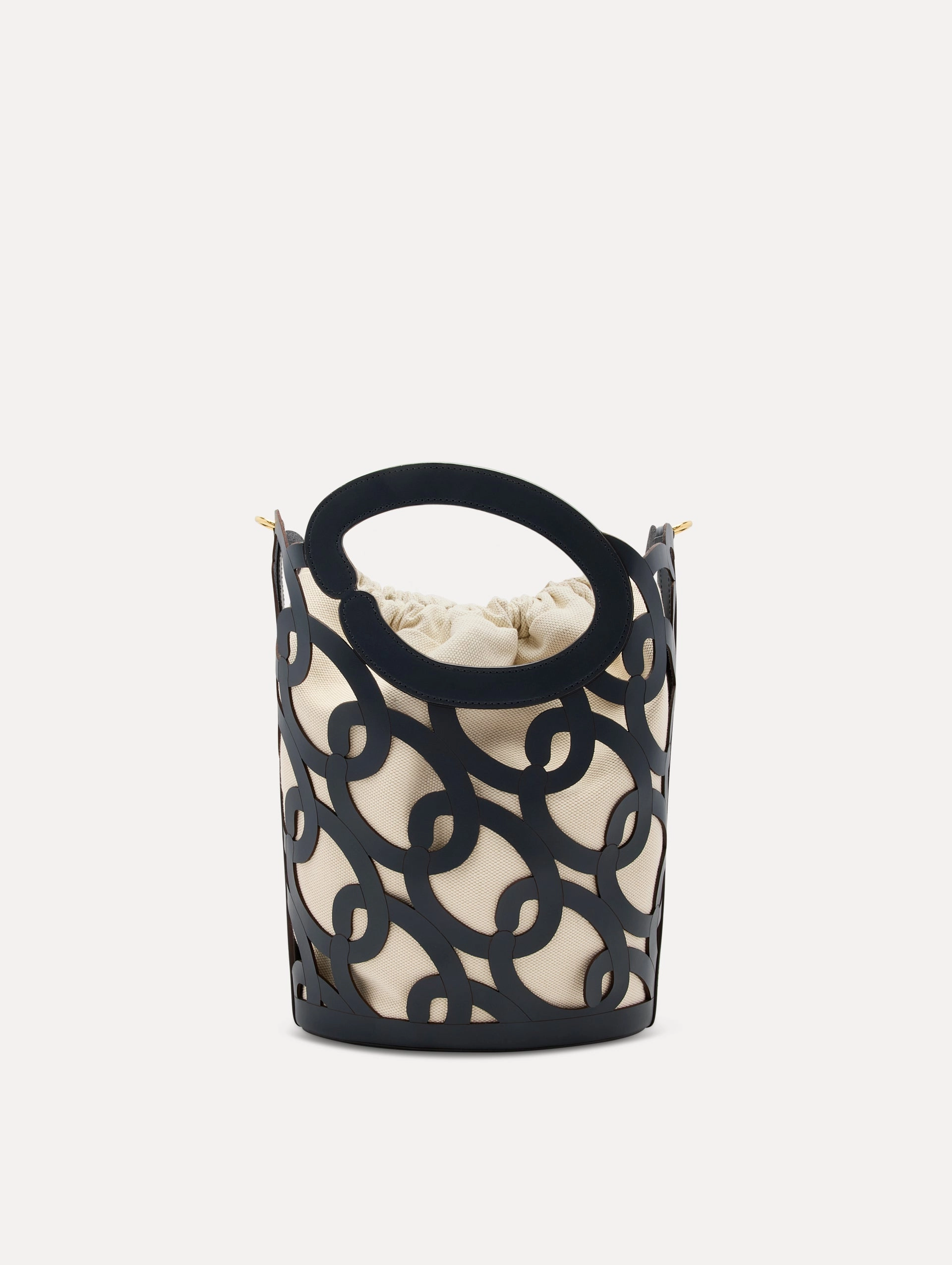 Oscar Chain-Link Leather Tote
