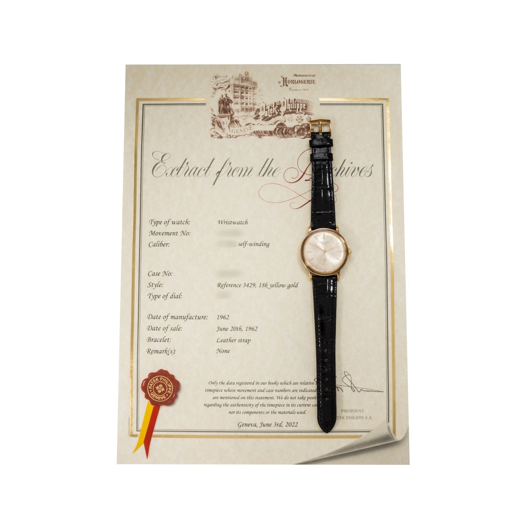 Patek Philippe Calatrava 'Waterproof'