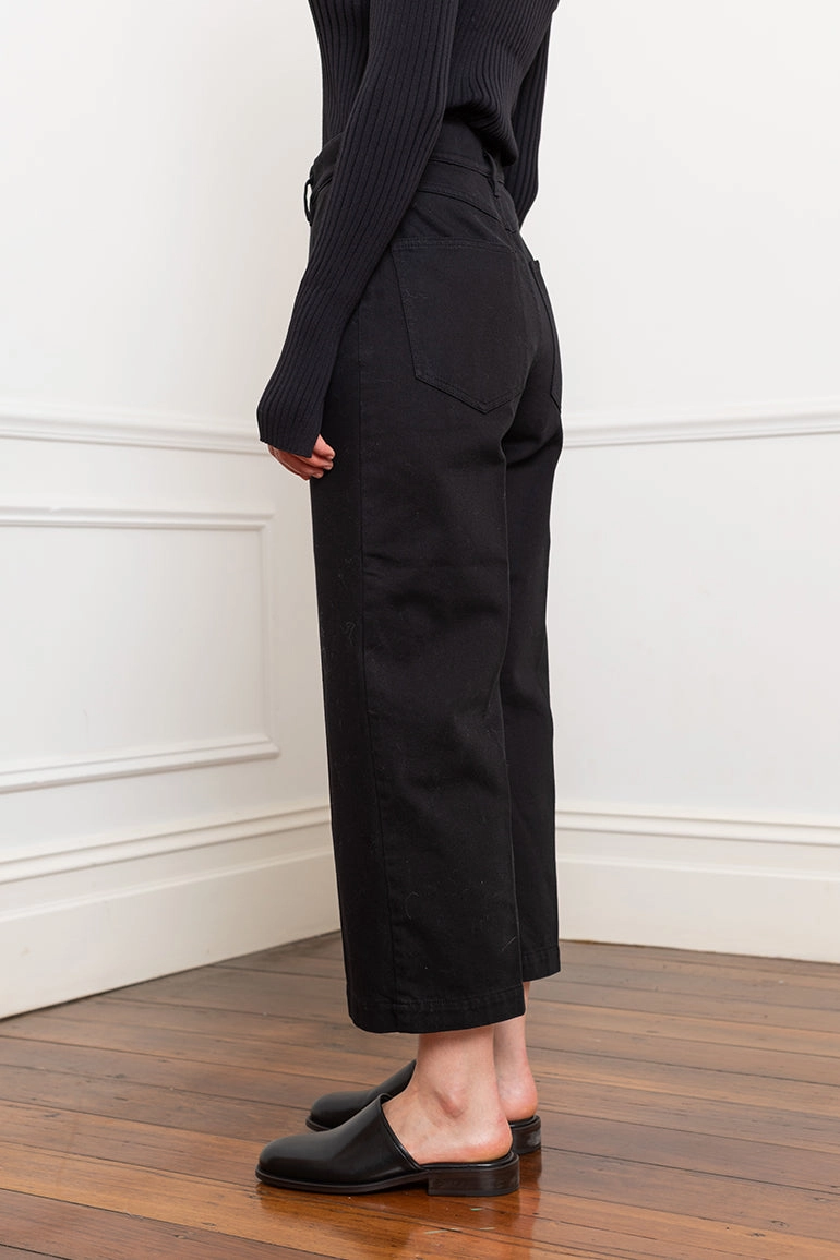 Pelanac Pants - Black Denim
