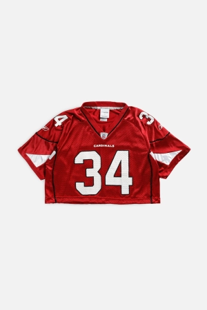 Rework Crop Arizona Cardinals NFL Jersey - S
