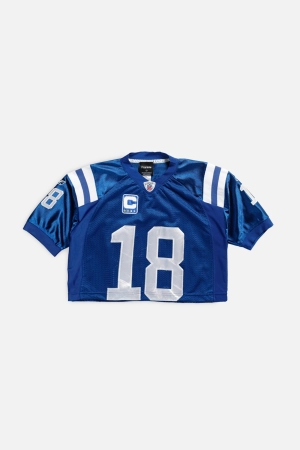 Rework Crop Indianapolis Colts NFL Jersey - XS