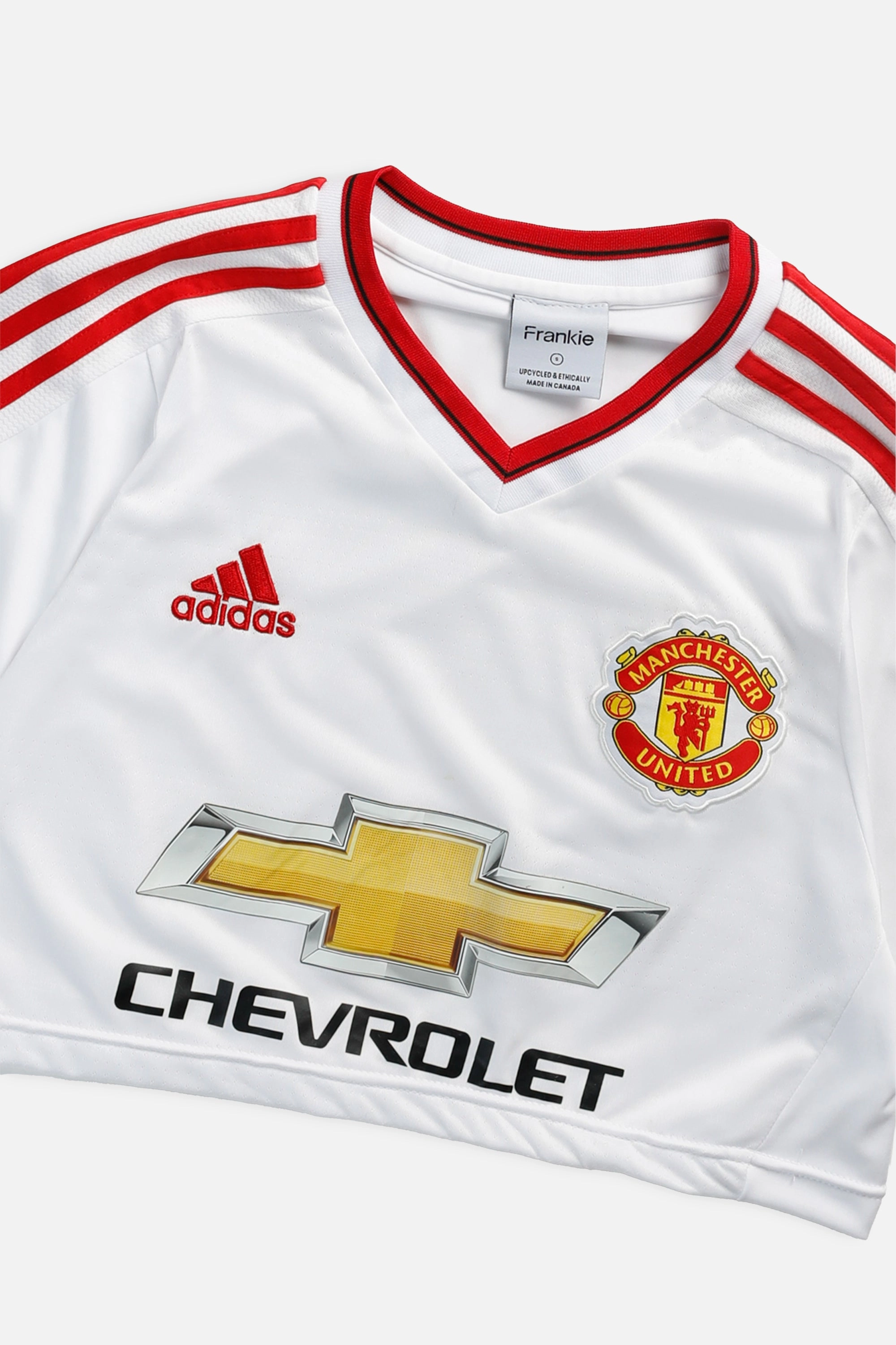 Rework Crop Manchester Soccer Jersey - S