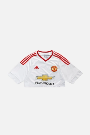 Rework Crop Manchester Soccer Jersey - S