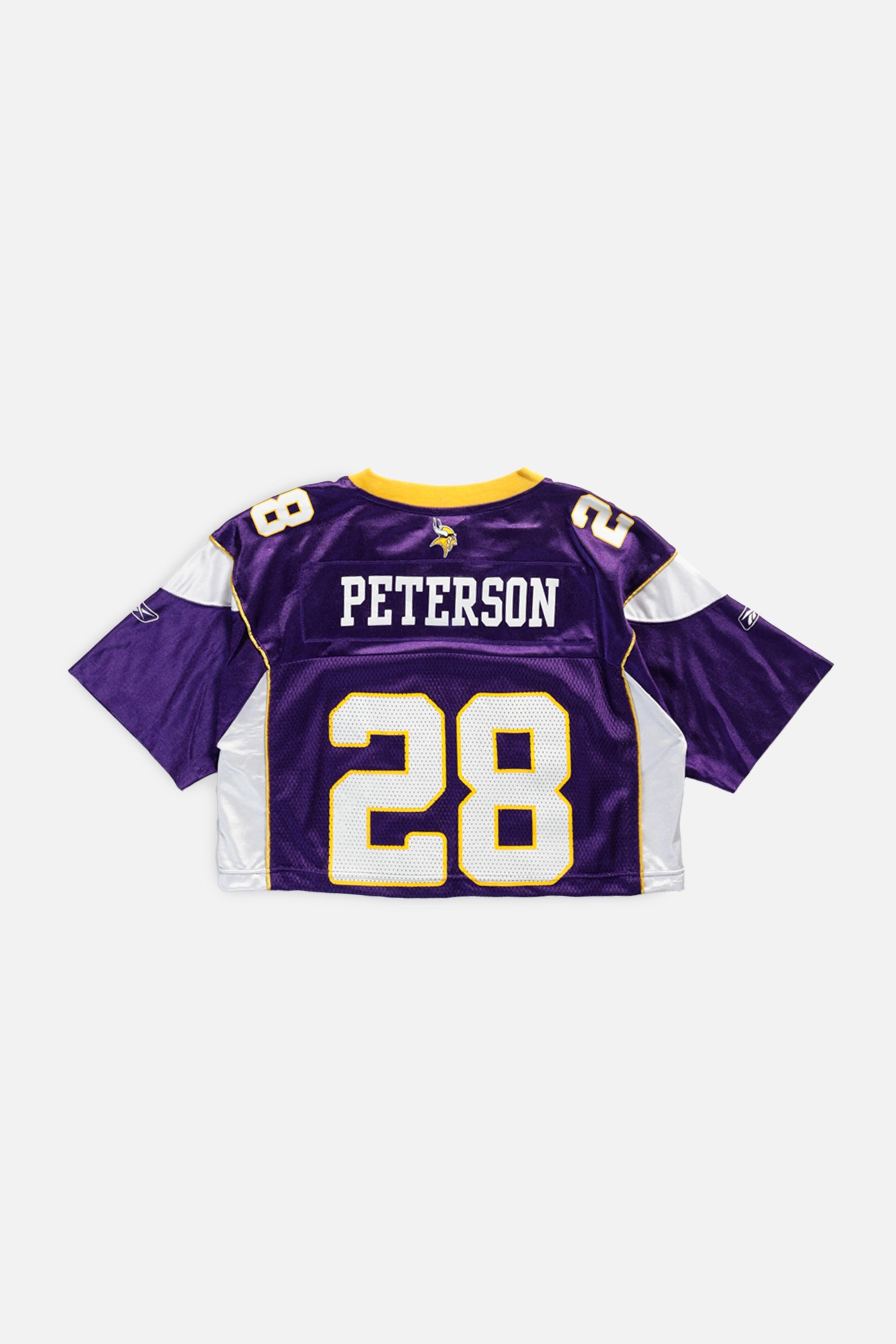 Rework Crop Minnesota Vikings NFL Jersey - S