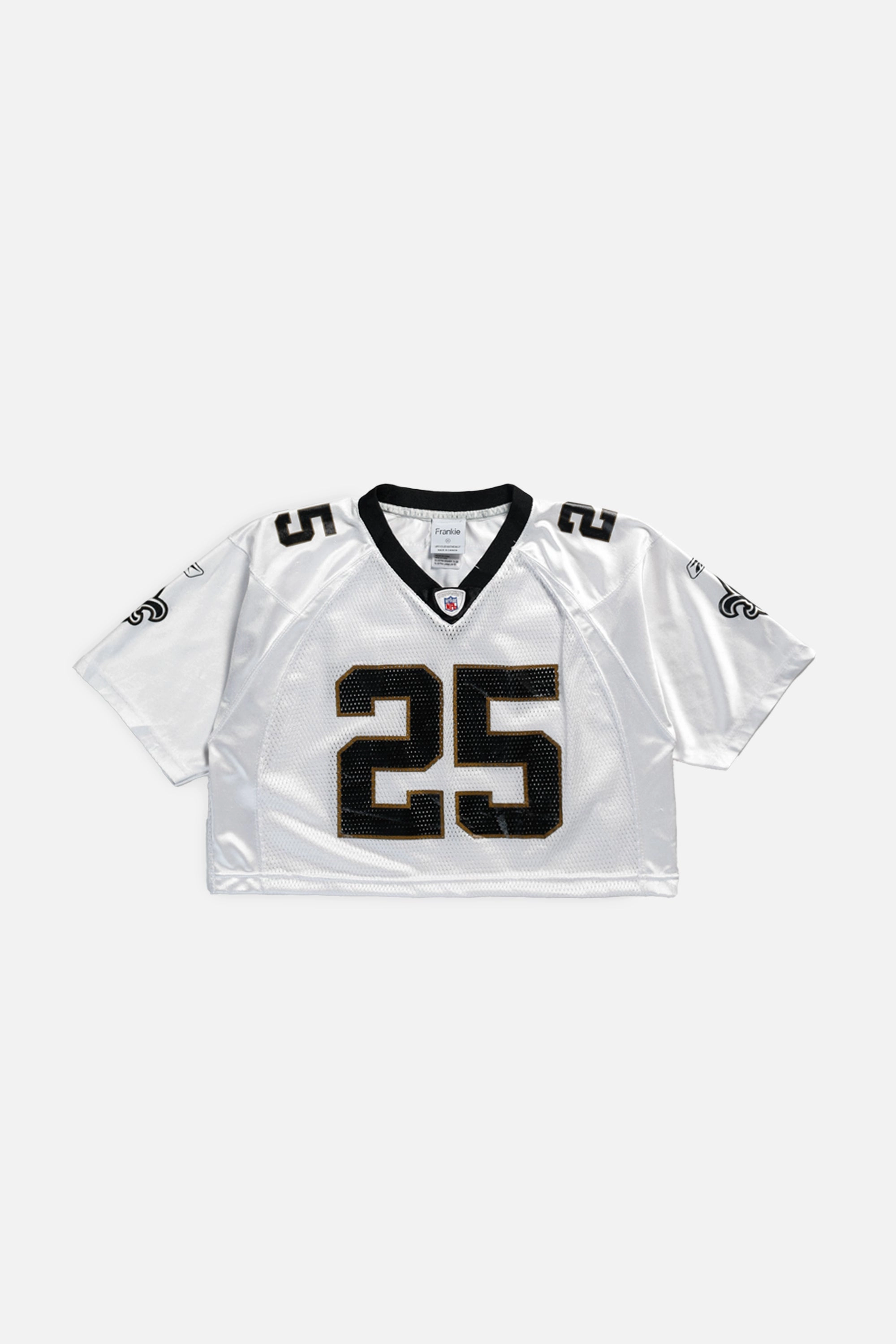 Rework Crop New Orleans Saints NFL Jersey - M