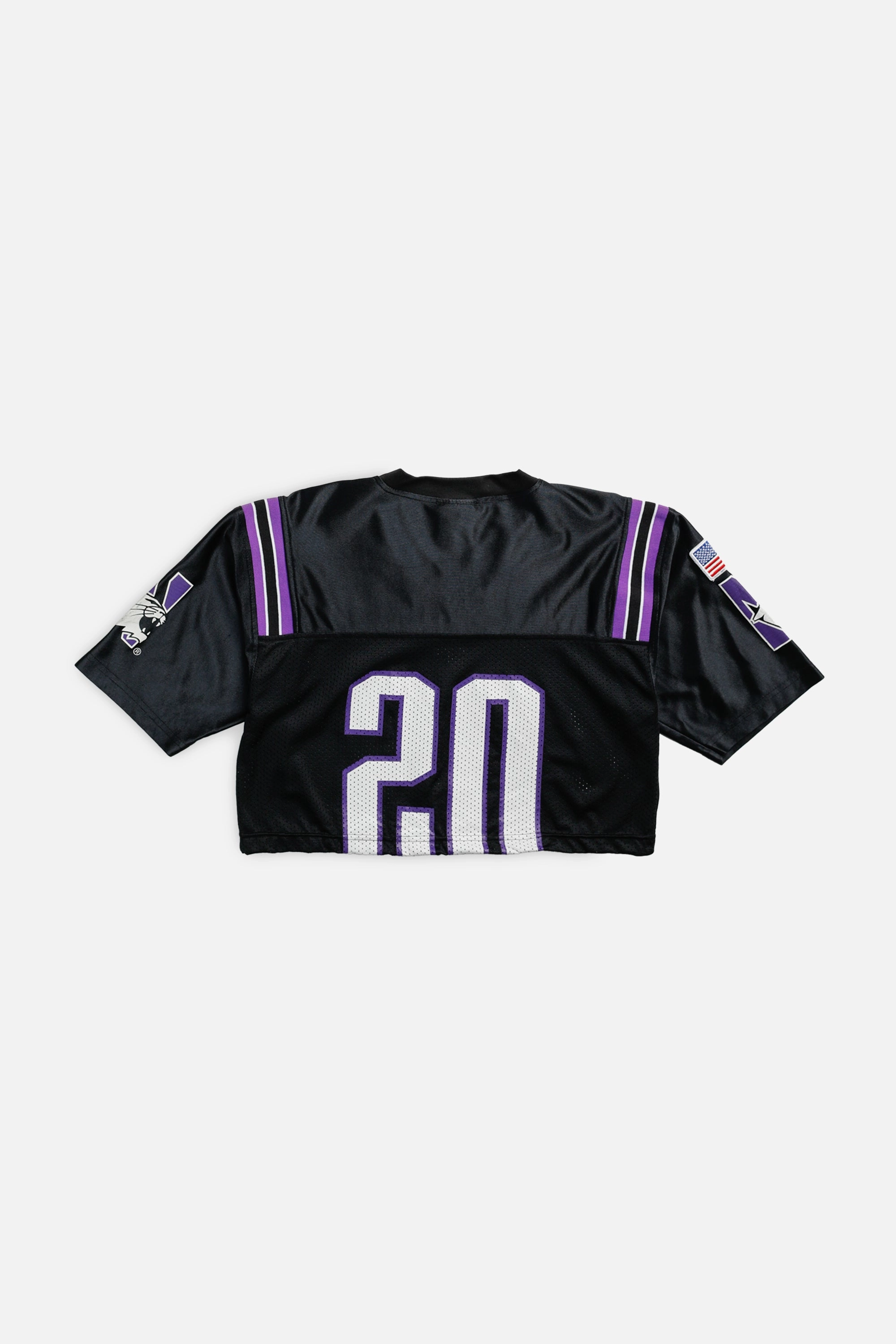 Rework Crop Northwestern Wildcats NCAA Jersey - XS