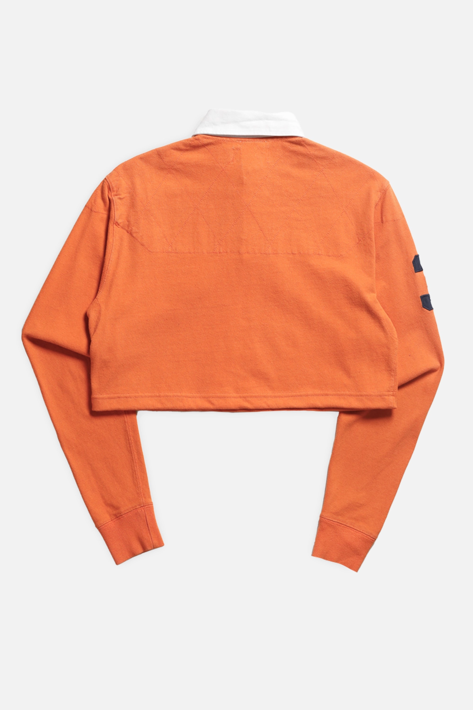 Rework Cropped Rugby Shirt - S