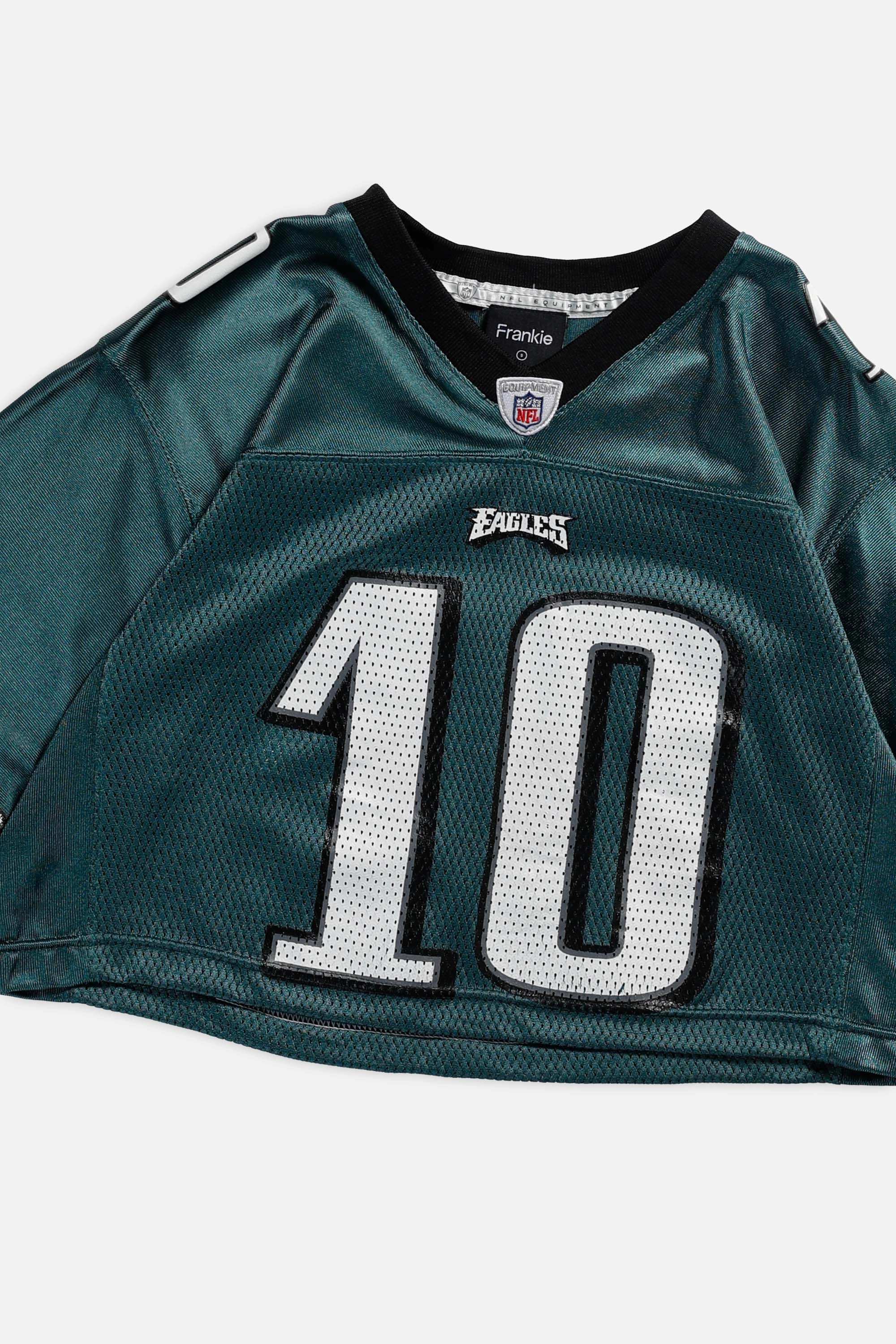 Rework Eagles Crop NFL Jersey - S
