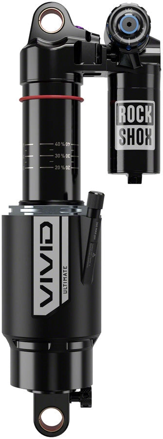 RockShox Vivid Ultimate RC2T Rear Shock - 210 x 55 mm, Vivid Air, 3 Tokens, Reb25/Comp30, L/O4, Std, 8x20, C1, SC Stumpy Evo 2021 