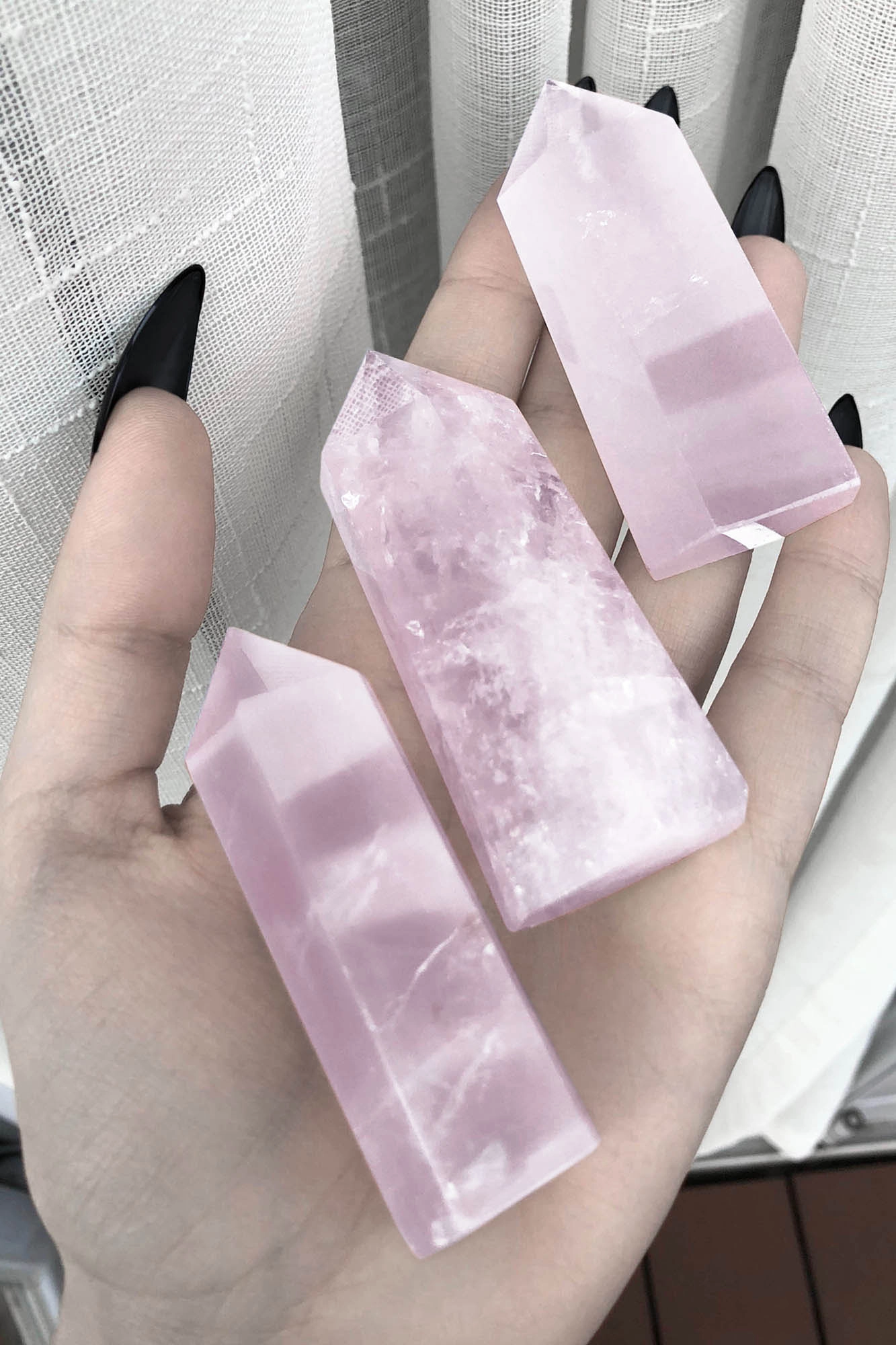 Rose Quartz Crystal