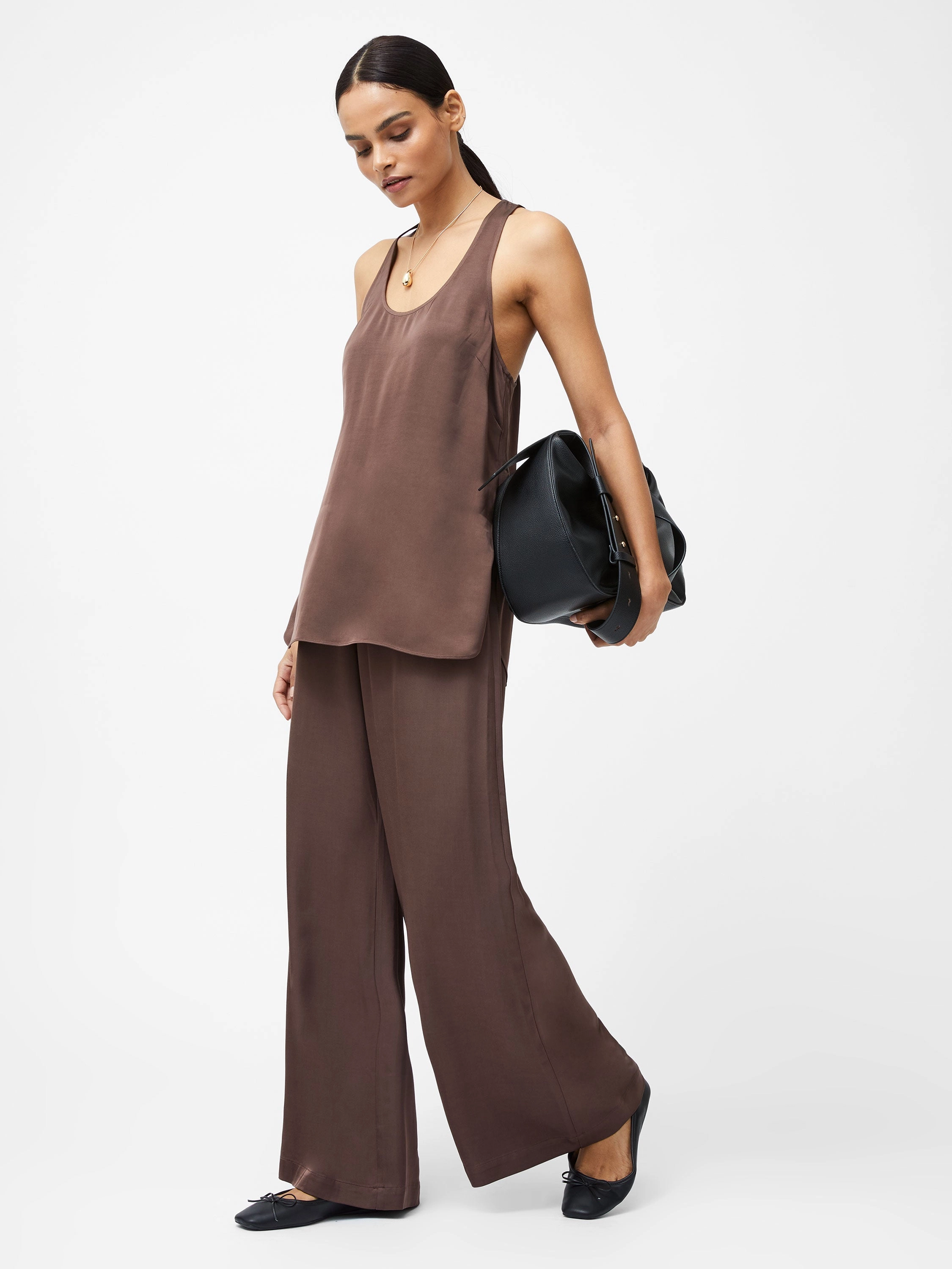 Sera Eco Satin Tank Top