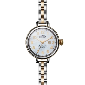 Shinola The Birdy 34mm Two-Tone Quartz Watch