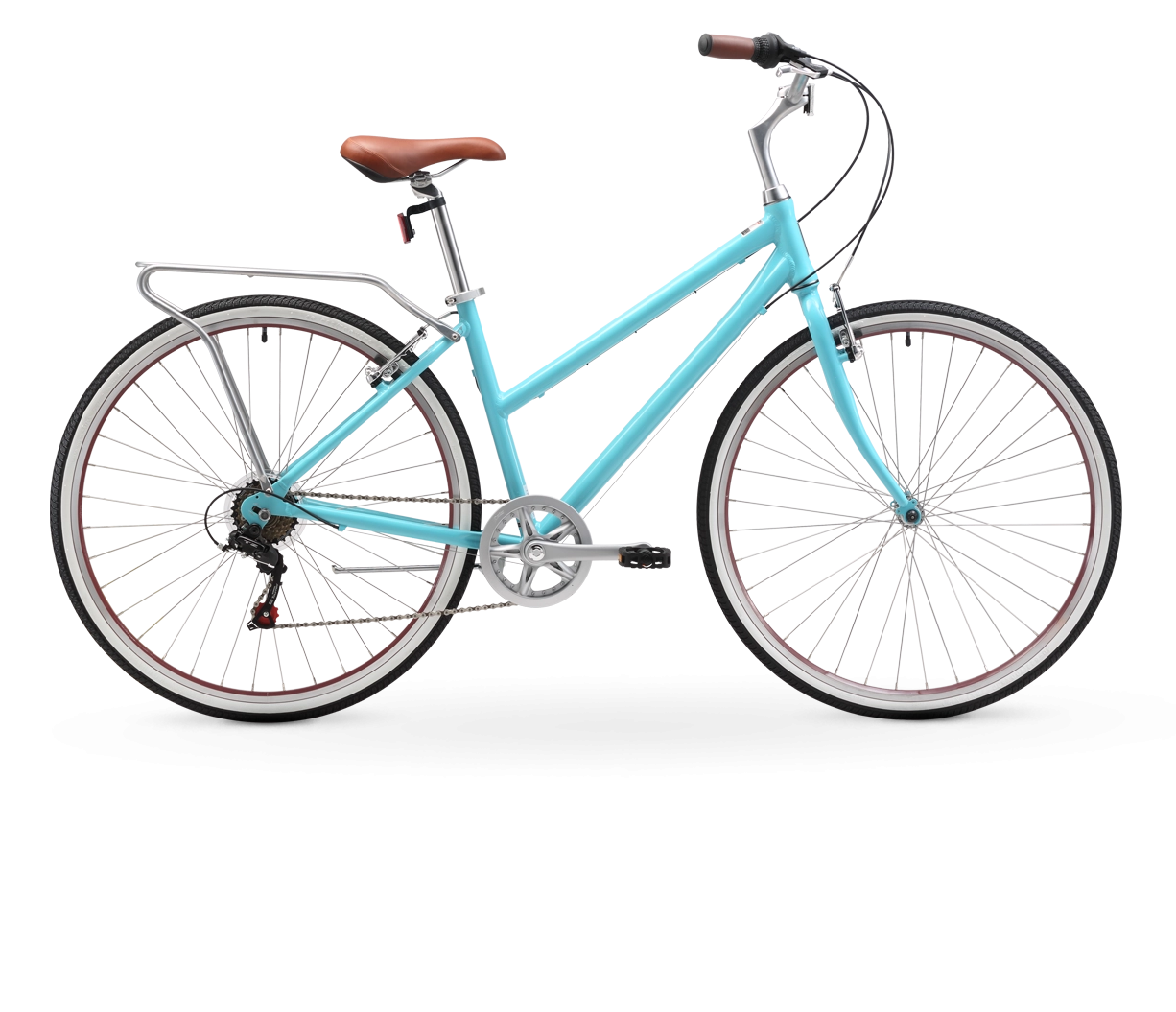 sixthreezero Explore Your Range Women's 7 Speed Commuter Hybrid Bike