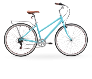 sixthreezero Explore Your Range Women's 7 Speed Commuter Hybrid Bike