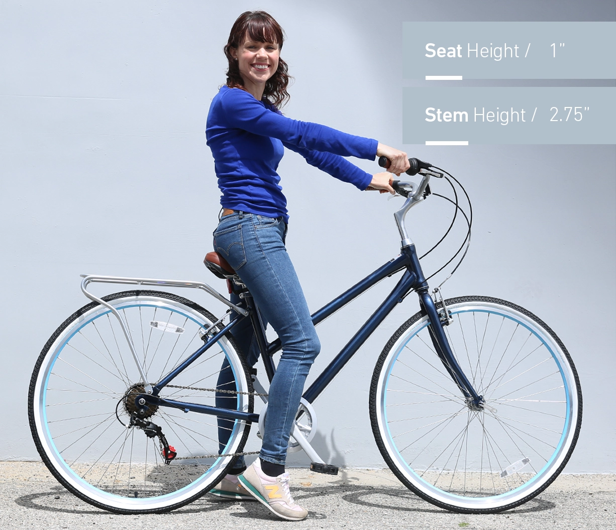 sixthreezero Explore Your Range Women's 7 Speed Commuter Hybrid Bike