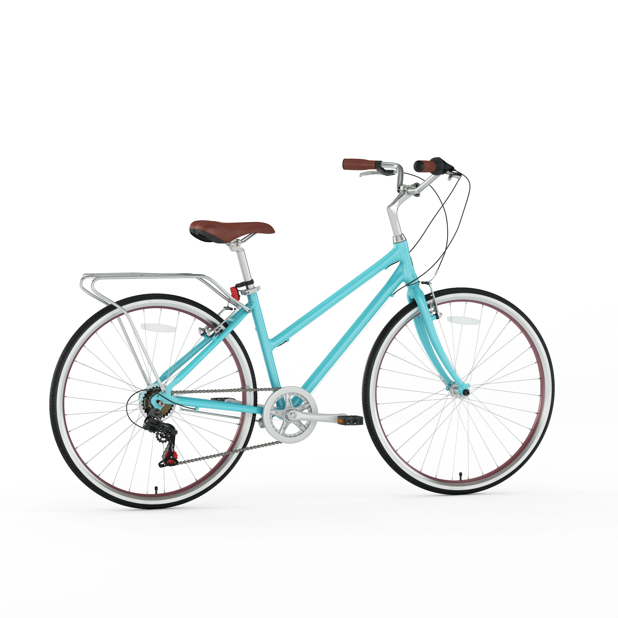 sixthreezero Explore Your Range Women's 7 Speed Commuter Hybrid Bike