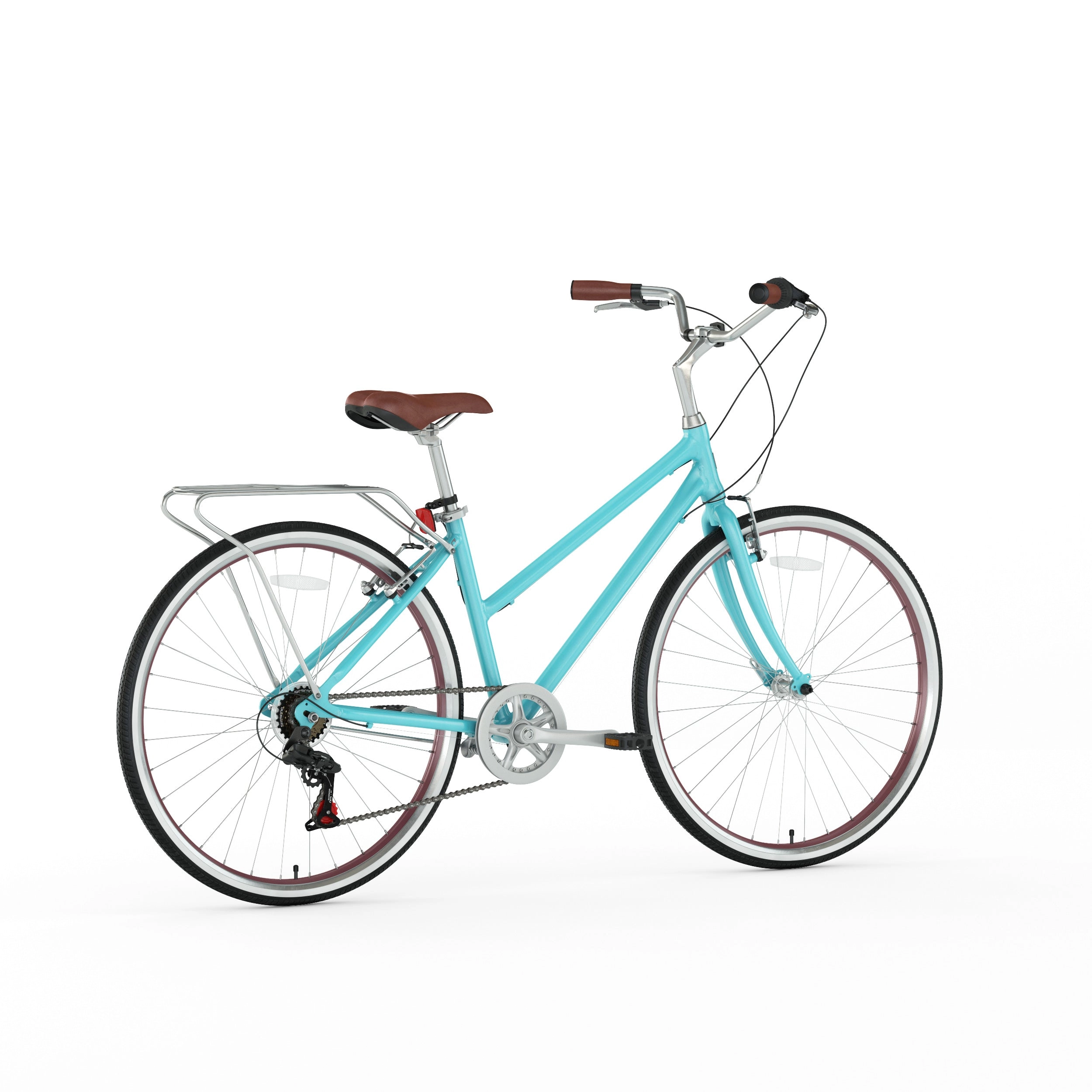sixthreezero Explore Your Range Women's 7 Speed Commuter Hybrid Bike