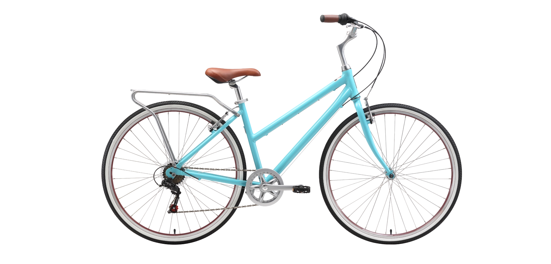 sixthreezero Explore Your Range Women's 7 Speed Commuter Hybrid Bike