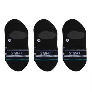 Stance Basic 3 Pack No Show - Black