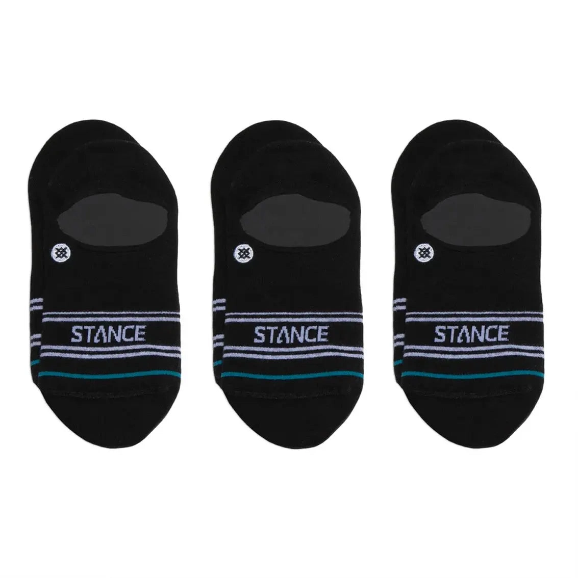 Stance Basic 3 Pack No Show - Black