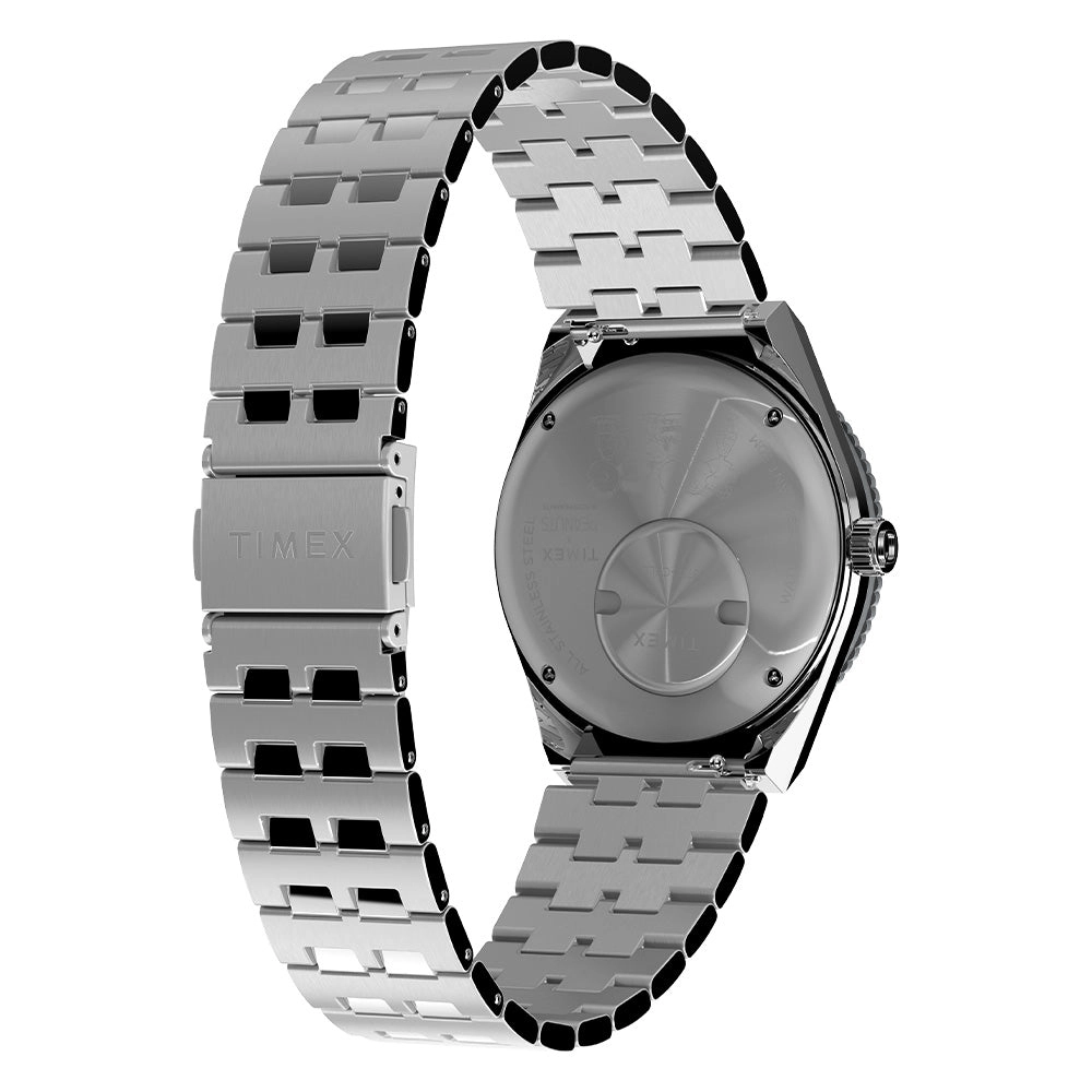 Timex x Peanuts Q Timex® Gmt 38mm Stainless Steel Band