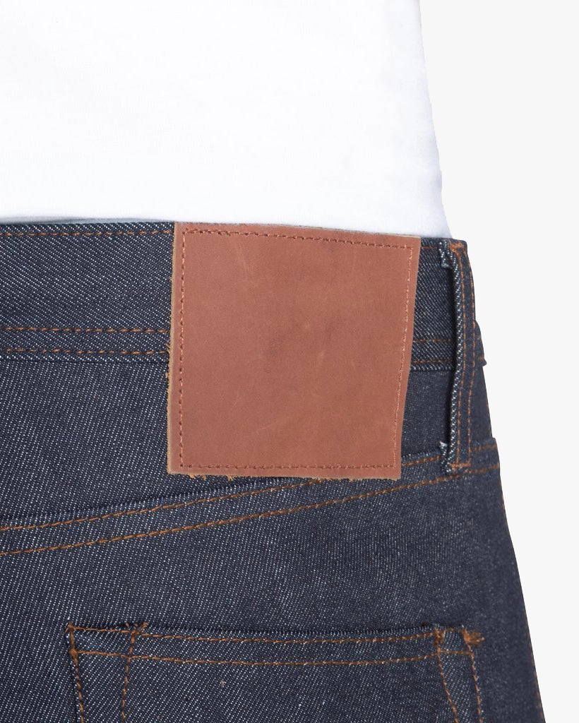 Unbranded UB401 Tight Fit Mens Jeans - 14.5oz Indigo Selvedge
