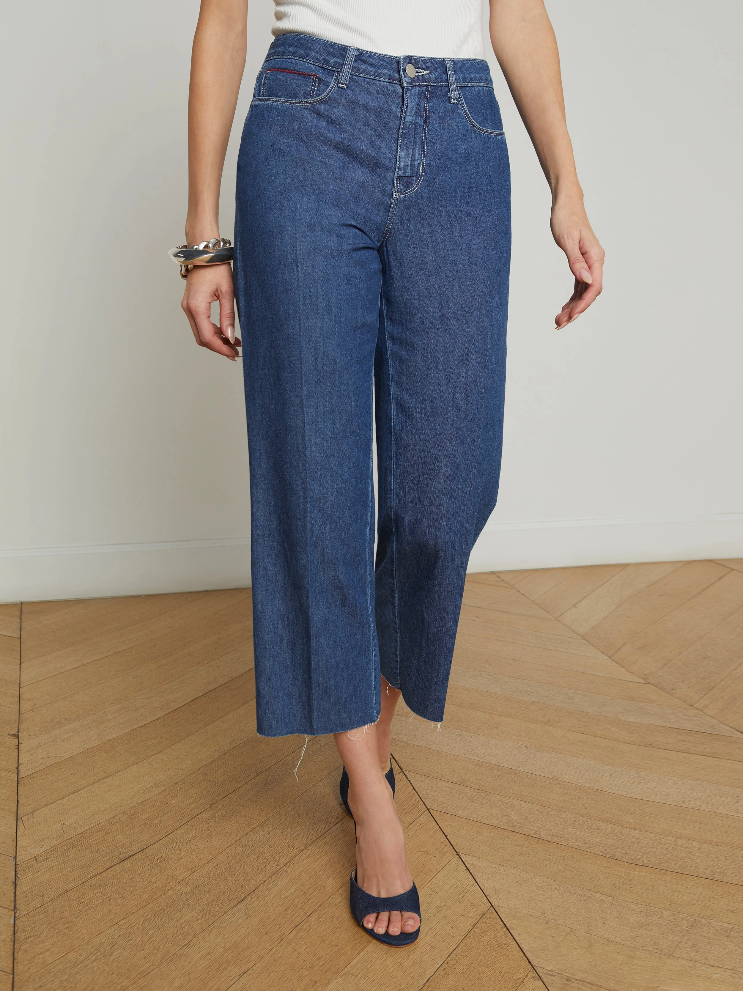 Wanda Cropped Wide-Leg Jean