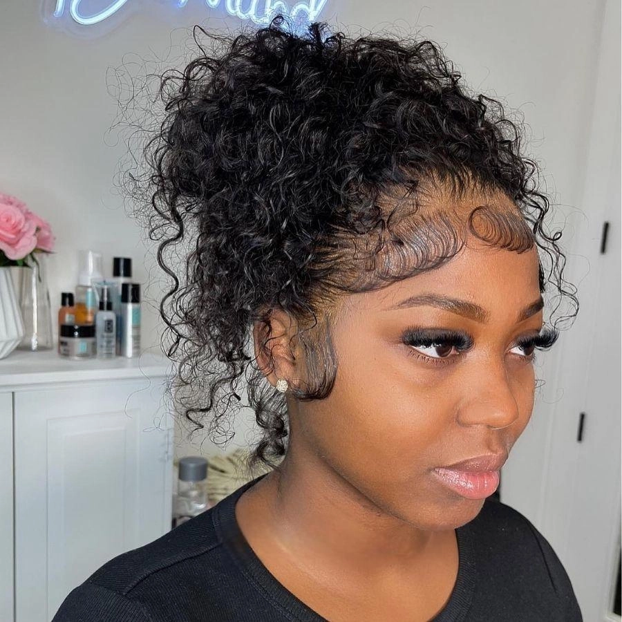 WOWANGEL Skinlike Real HD Full Lace Wig Water Wave Clean Hairline